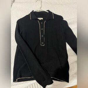 Max Studio Collar Polo Sweater